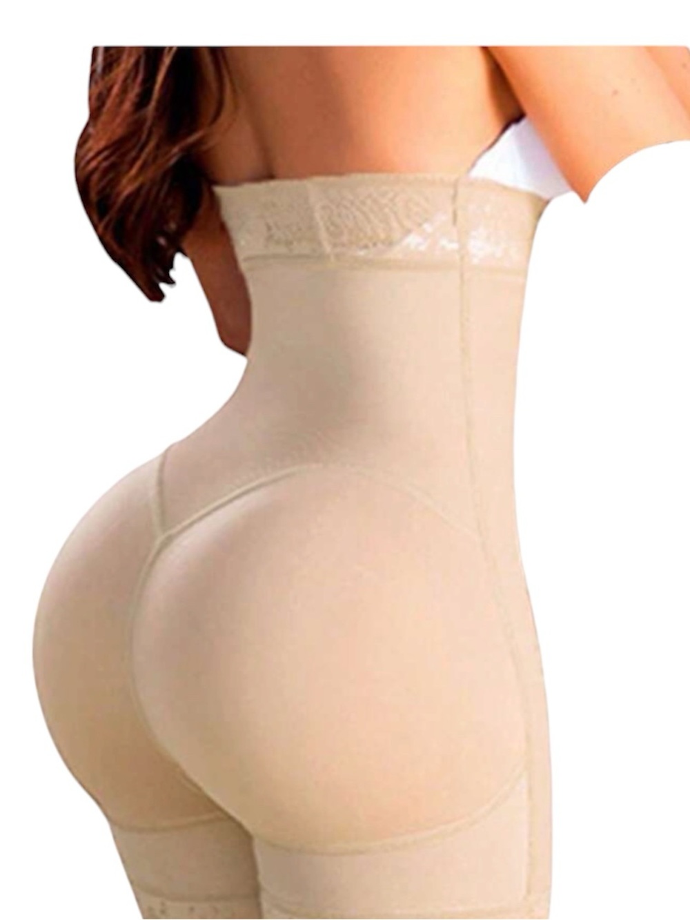 ✨NEW Women’s Shapewear Control Shorts Tummy Control Lace Trim Bodysculpt Bottom🌸